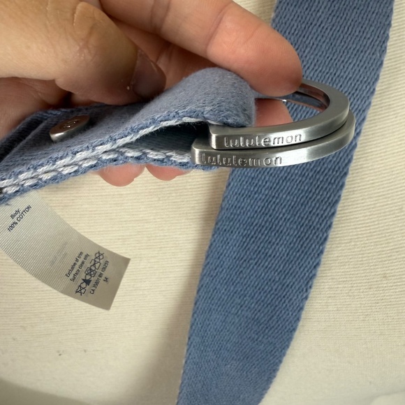 Lululemon Athletica Blue No Limits Yoga Flexibility Stretching Strap | One Size - Picture 7 of 9